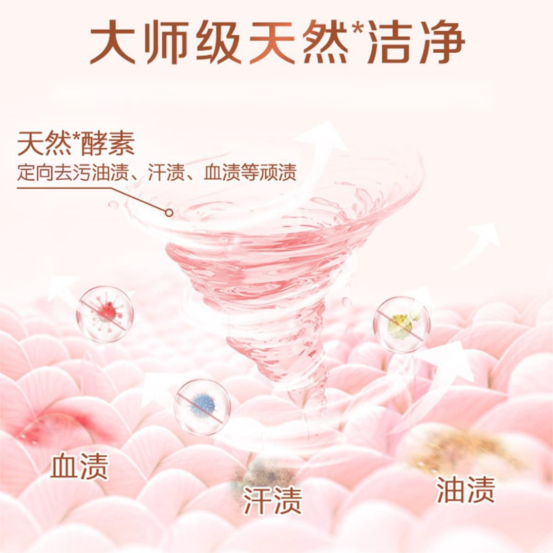 立白洗衣液大师香氛洗衣液香味持久超香深层洁净去污渍缩略图 2