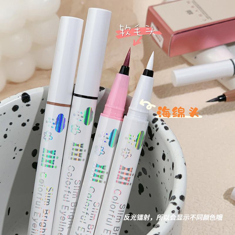 【9.9/3支 】正品xixi眼线液笔彩色防水防汗持久不晕染初学者极细缩略图 4