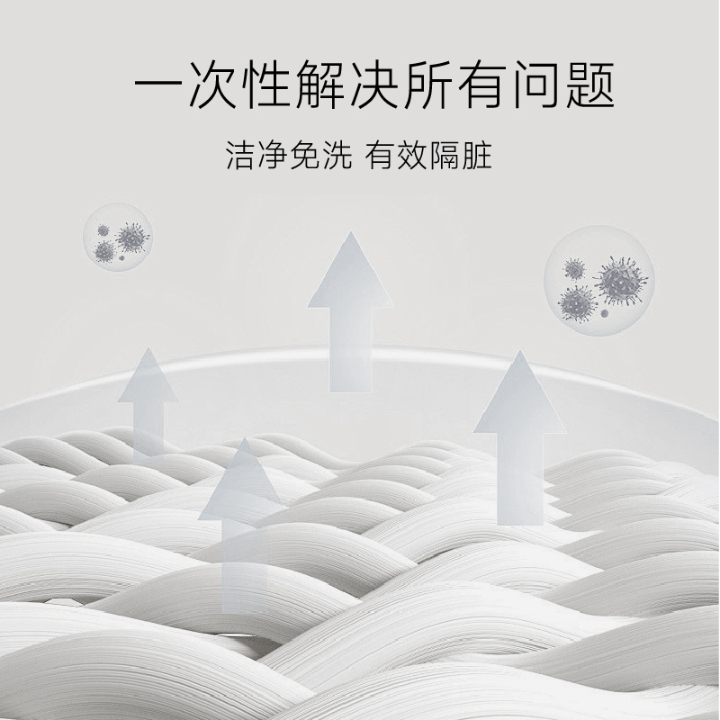 的半一次性床单被罩枕套被套四件套旅游酒店双人床上隔脏透气亲肤缩略图 4