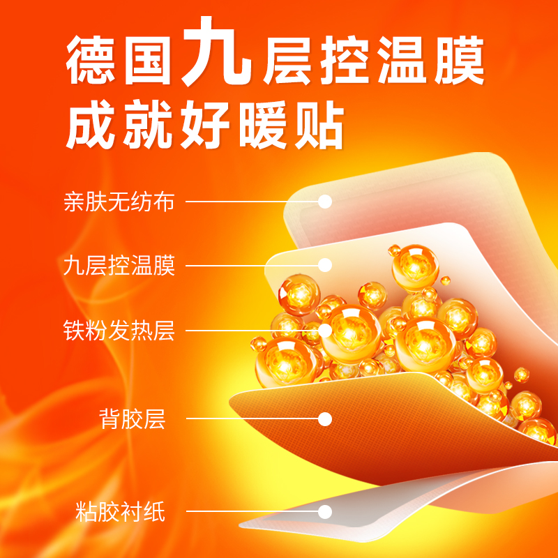 佩奇袋鼠5714户外高温暖贴雪山暖宝宝哈尔滨专用防寒东北暖身贴缩略图 4