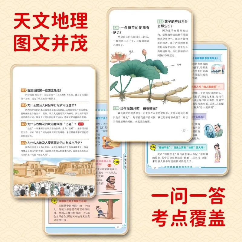 漫画中国文化1000问/世界文化1000问 一看就懂的文化大百科.YF缩略图 4