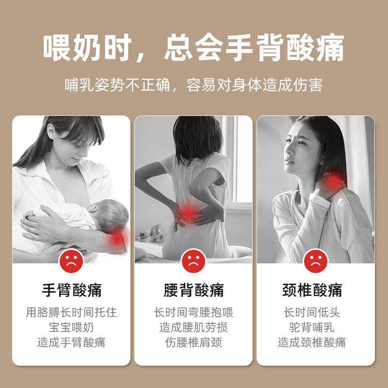 4000人收藏爱子园哺乳枕头躺喂奶神器孕妇坐月子护腰婴儿横抱新生儿防吐奶垫缩略图 4
