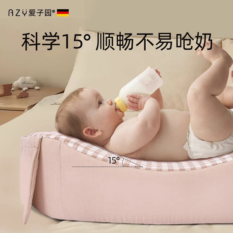 4000人收藏爱子园哺乳枕头躺喂奶神器孕妇坐月子护腰婴儿横抱新生儿防吐奶垫缩略图 6
