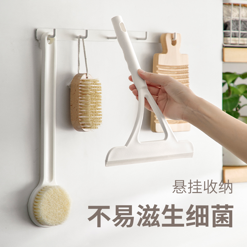 懒角落刮擦玻璃家用台面硅胶刮水器擦窗器刮刀镜子清洁工具缩略图 5