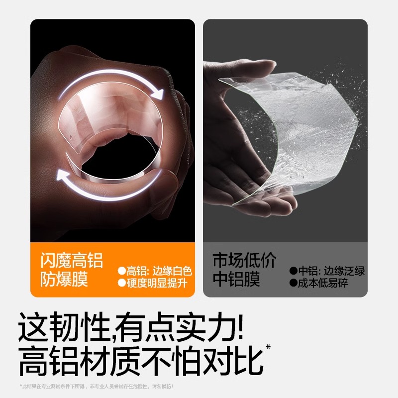 闪魔适用红米k90钢化膜k80手机膜k80Pro防摔超高清超声波指纹解锁缩略图 4