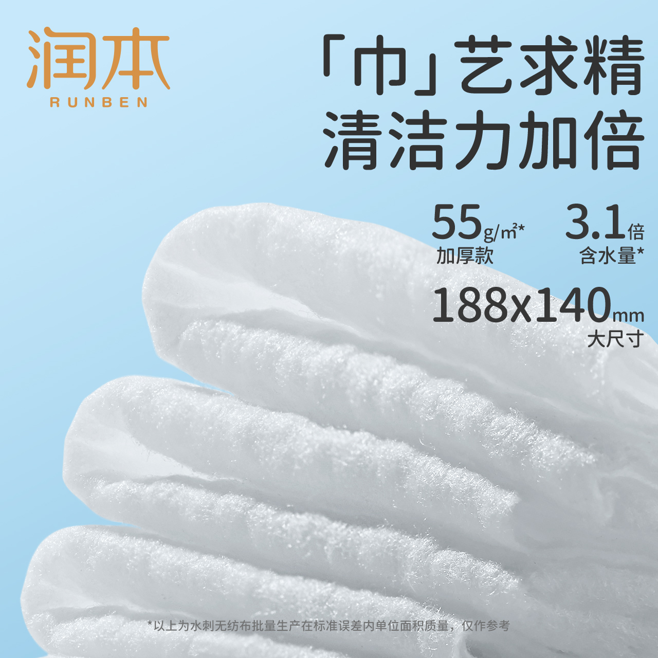 润本酒精卫生湿巾20抽 99.9%杀菌率缩略图 7